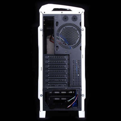 Huntkey MVP Pro  Gaming computer chassis - Blue (No PSU Included, NO FAN Included)