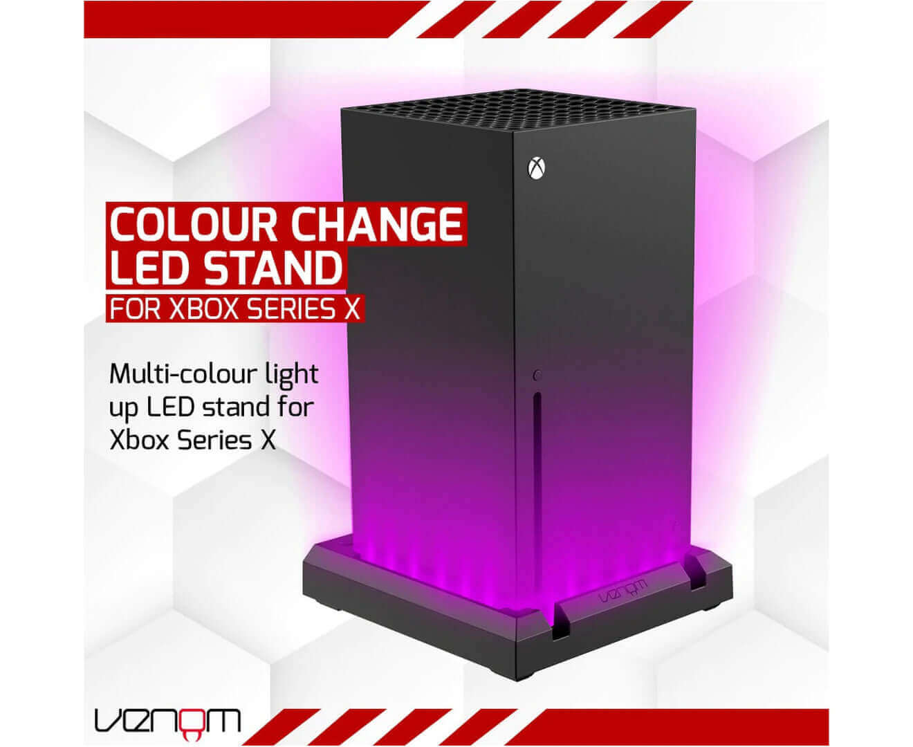 Multi-Colour LED Light-Up Console Stand (Xbox Series X)