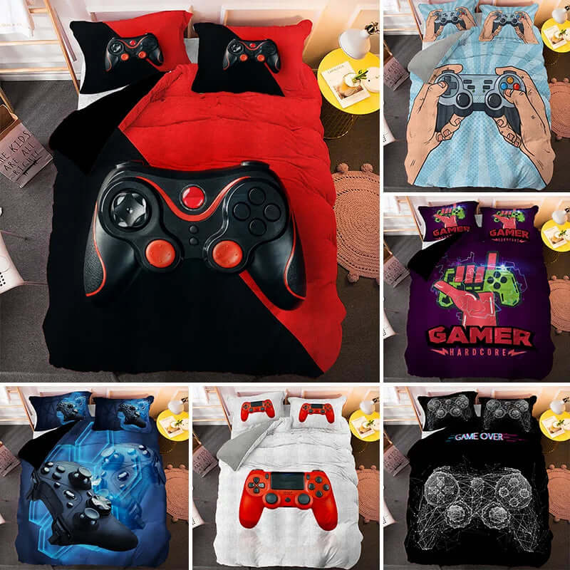 Gamer Bedding Set - Stylish for Kids & Adults