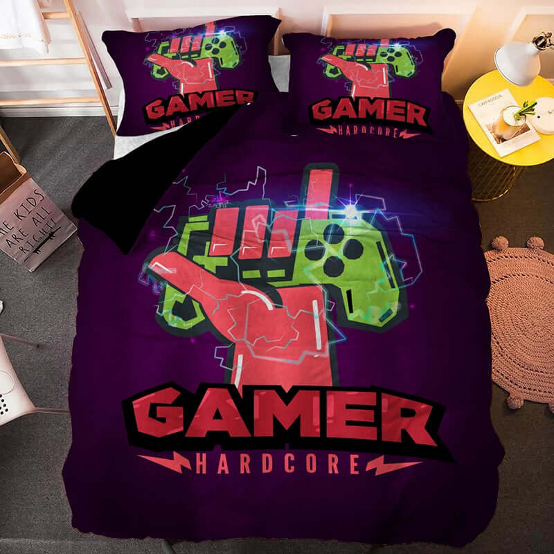 Gamer Bedding Set - Stylish for Kids & Adults