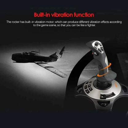 -2113 Pro Joystick Flight Simulator Gamepad Controller PC Flight Simulation Cockpit Stick for Pc/Desktop Game Accessories