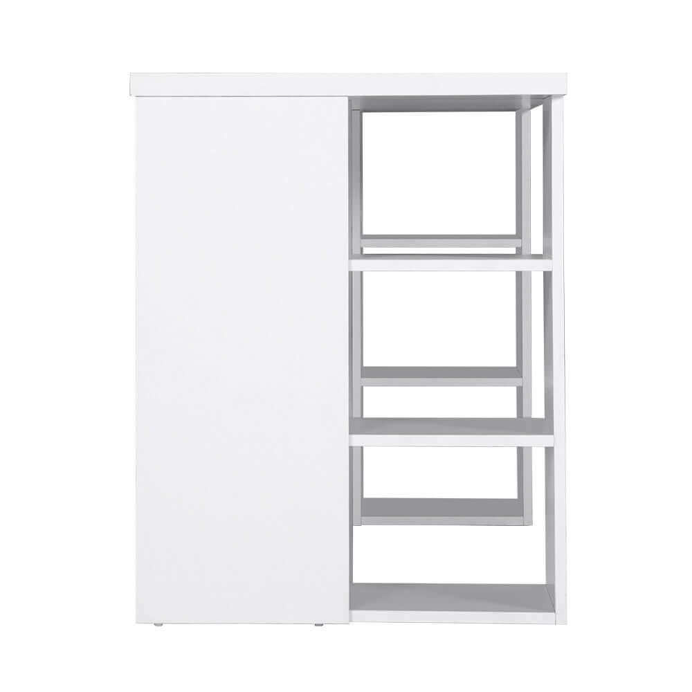 Artiss Computer Desk Bookshelf White 150CM