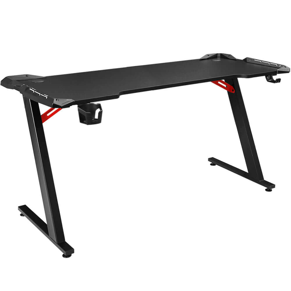 Artiss Gaming Desk Computer Desks RGB Light 140CM