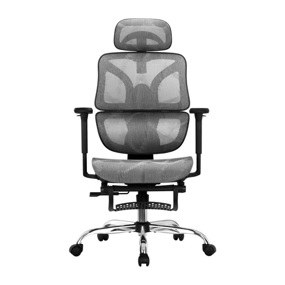 Artiss Ergonomic Office Chair Footrest - Grey