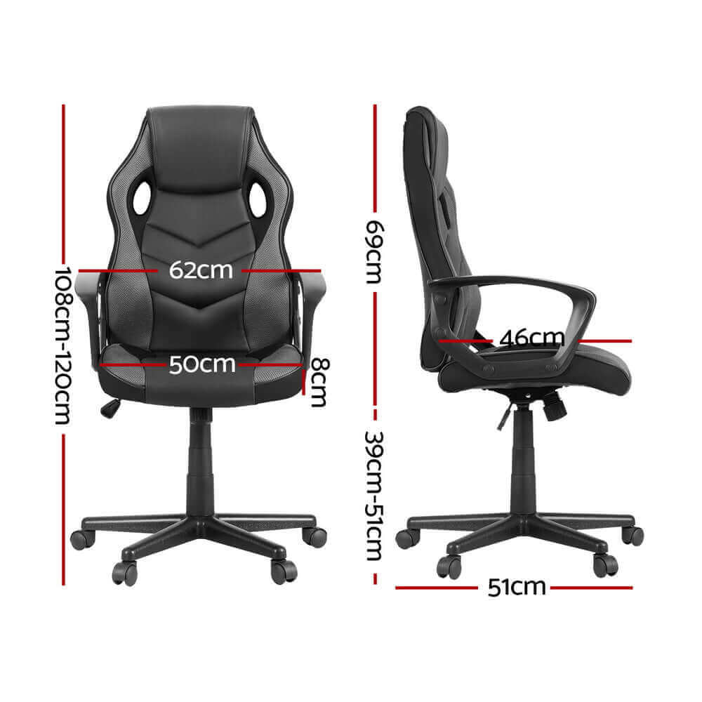 Artiss Gaming Office Chair - Grey