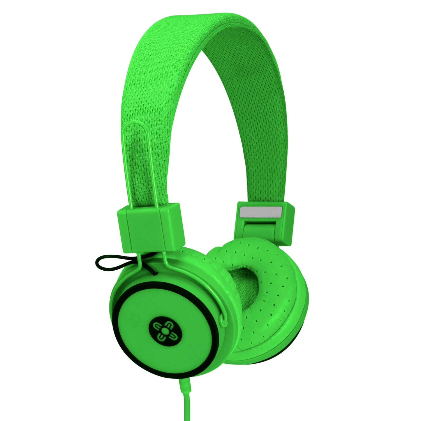 MOKI Hyper Bright Foldable Headphones - Blue, Green, Orange & Pink