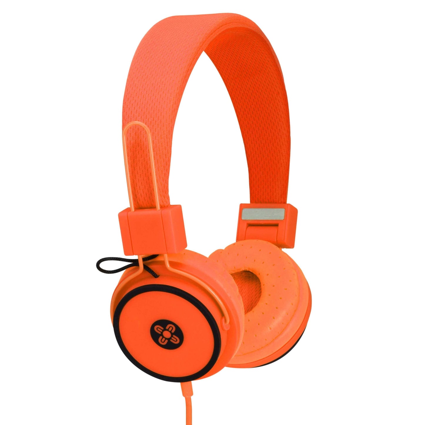 MOKI Hyper Bright Foldable Headphones - Blue, Green, Orange & Pink