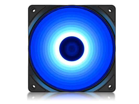 DEEPCOOL 120mm - Hydro Bearing - High Brightness Case Fans - Blue/Red LEDs