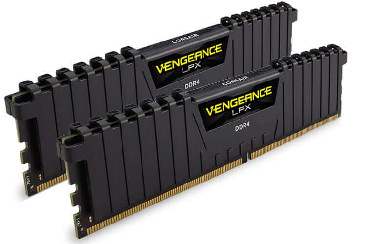 CORSAIR Vengeance LPX DDR4 Gaming Memory Kits - 16-32GB - 3000-3600MHz