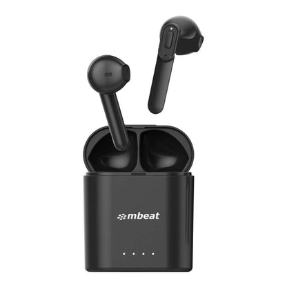 mbeat Exceed E1 & E2 True Wireless Earbuds  - Bluetooth V5.0, Crystal Clear Sound, Comfort Fit, IPX5 Water Resistant