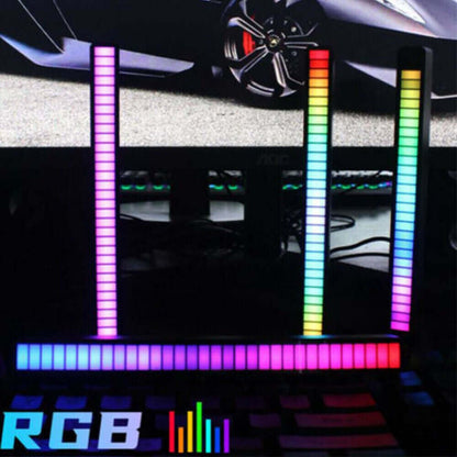 32 LED-RGB Sound Activated Bar Light