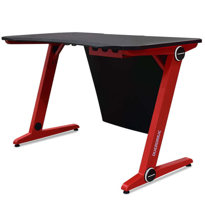 OVERDRIVE DX2 Series Gaming Desk - Red