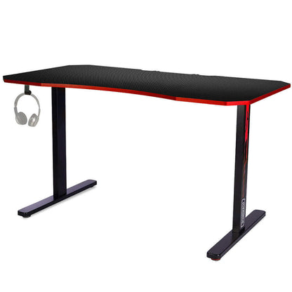 OVERDRIVE CX2  Series Gaming Desk - Red\Black