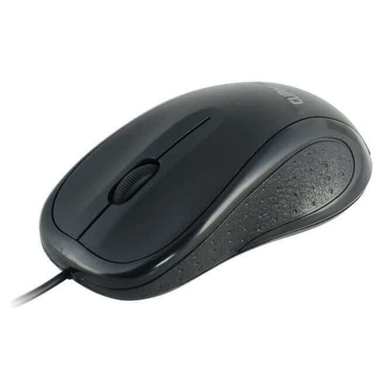 CLiPtec SCROLL MAX & VIVA 1000DPI USB Optical Mice - Black/Grey