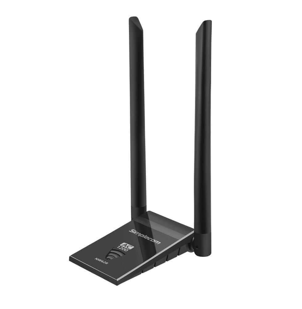 Simplecom NW621 NW628 AC1200 Dual Band USB Wi-Fi Adapter 5dBi Antennas