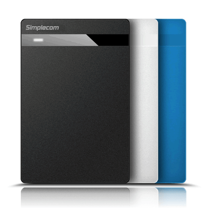 Simplecom SE203 Tool Free 2.5" SATA HDD SSD USB 3.0 Enclosure