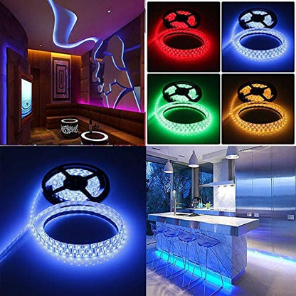 RGB LED Strip Lights Waterproof 5m 12V - 44key IR Controller