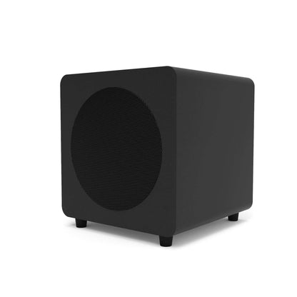 Kanto SUB8 300W 8" Sealed Powered Subwoofer, Matte Black & Matte White