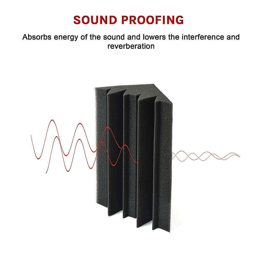 Studio Acoustic Foam for Sound Absorption Corner 20pc