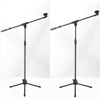 Stage Stands Tripod Mic Stand with Boom 2-Pack