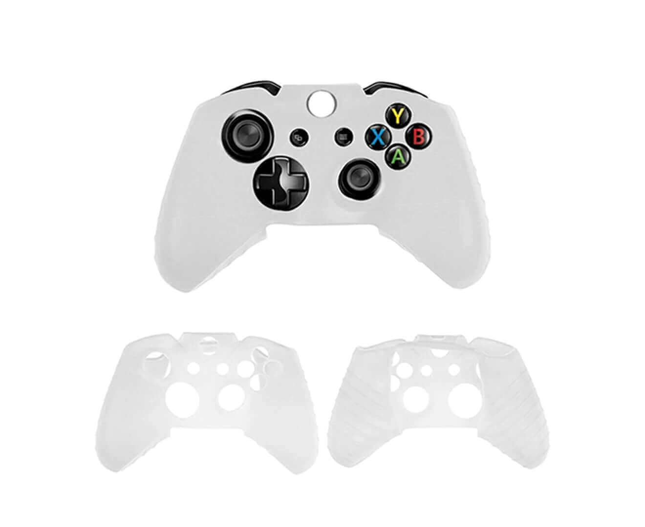 Fashion Game Controller Silicone Gel Case Cover Skin for Microsoft Xbox One-Black