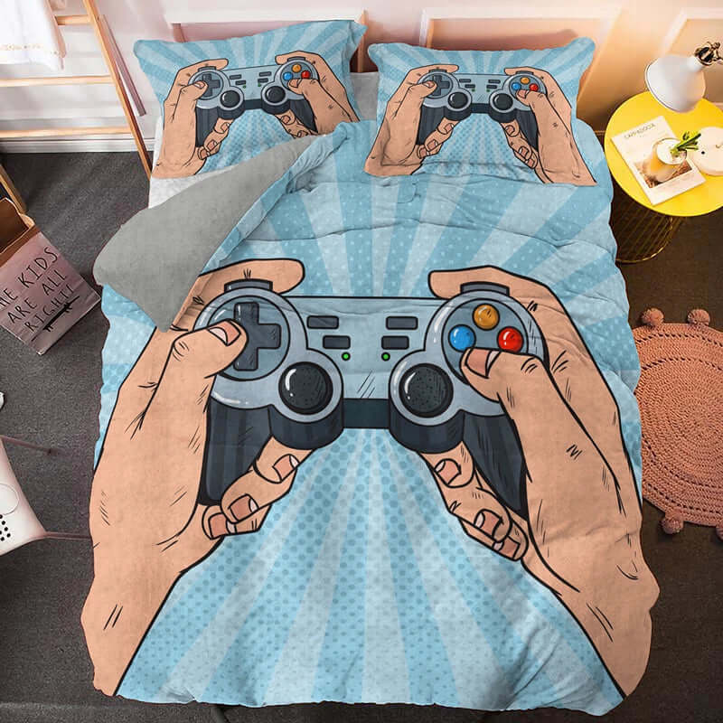 Gamer Bedding Set - Stylish for Kids & Adults