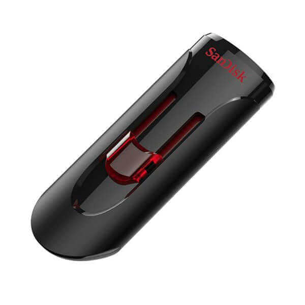 SanDisk Cruzer Glide USB 3.0 Flash Drive - Secure Data Transfer & Backup 16GB/32GB/64GB