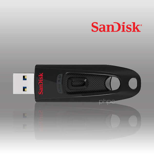 SanDisk Ultra CZ48 USB 3.0 Flash Drive Bundle (16G/32G/64G) - Read Speeds up to 80MB/s