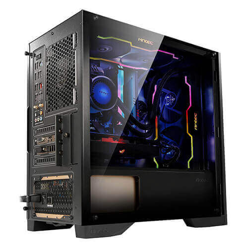 ANTEC The Dapper Dark Phantom DP301M Compact Micro-ATX Gaming Case