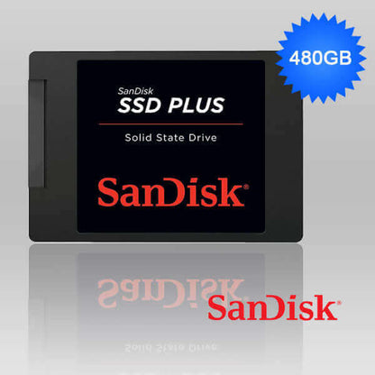 SanDisk SSD Plus SATA III SSD (240GB-480GB-1TB)